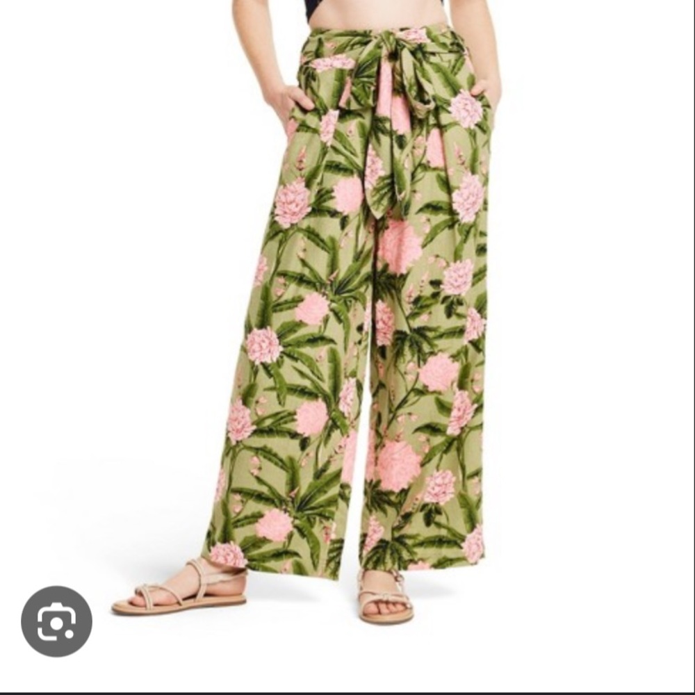 Agua Bendita for Target Floral Pants Size M